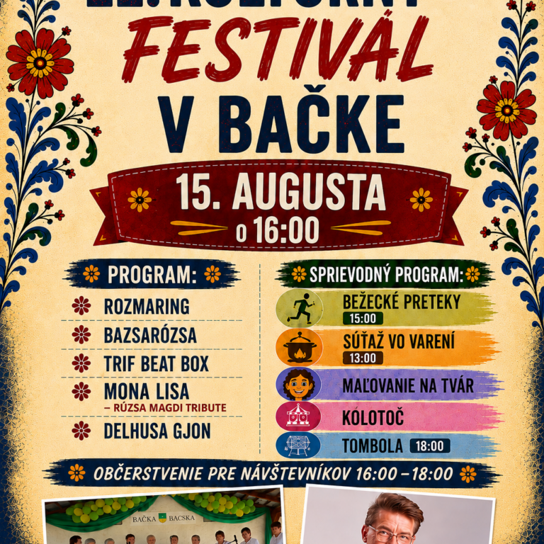 Kultúrny festival obce Bačka