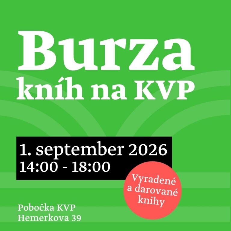 Burza kníh na KVP