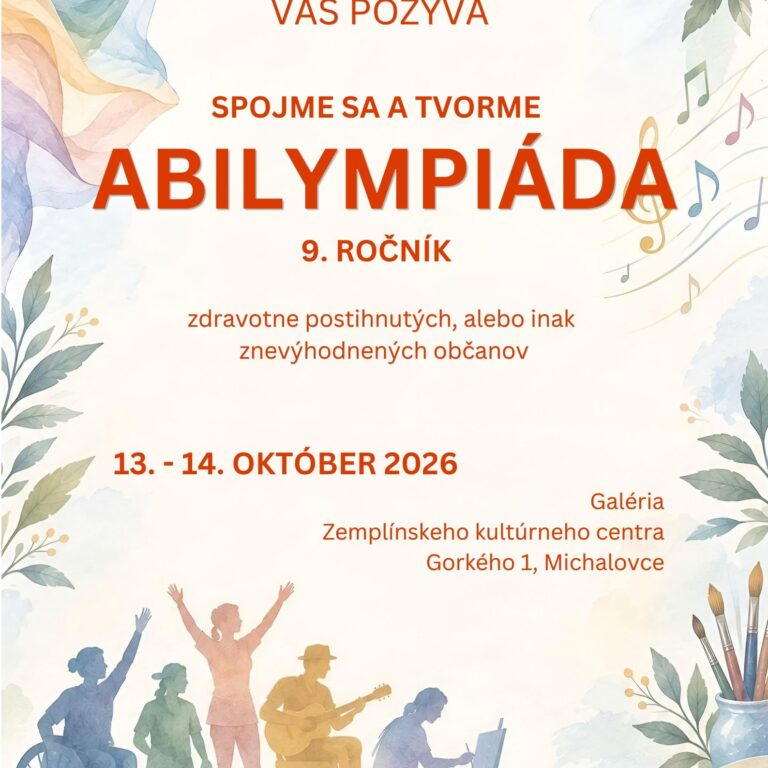 SPOJME SA A TVORME – ABILYMPIÁDA – 9. ročník