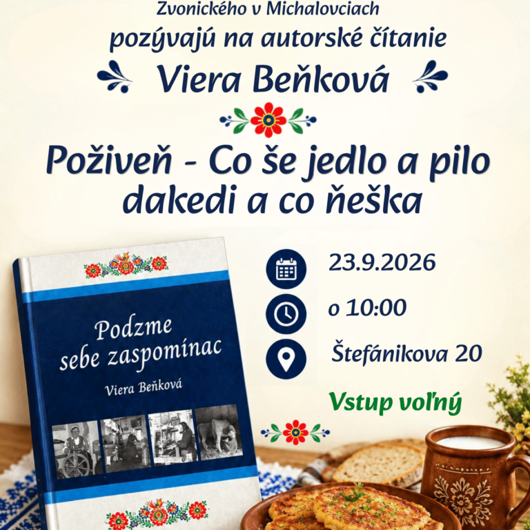Poživeň – Co še jedlo a pilo dakedi a co ňeška