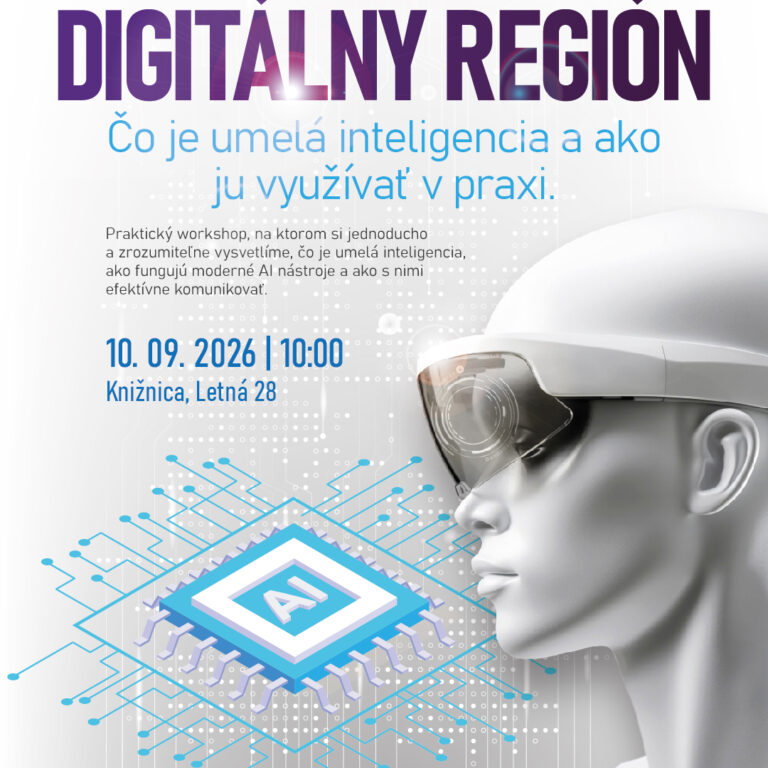 Digitálny región: Čo je umelá inteligencia a ako ju využívať v praxi