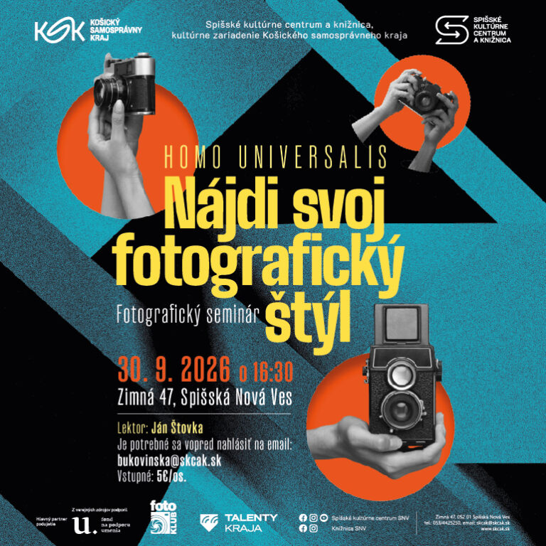 Nájdi svoj fotografický štýl / Homo Universalis
