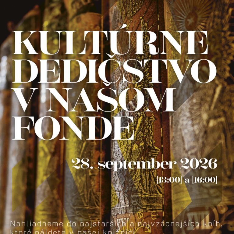 Kultúrne dedičstvo v našom fonde