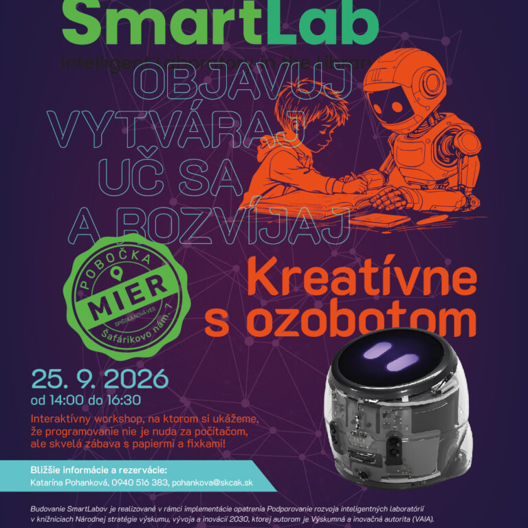 SmartLab: Kreatívne s Ozobotom