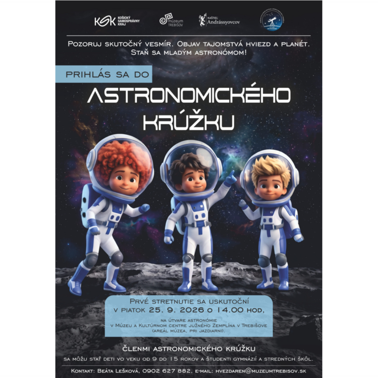 Astronomický krúžok 2026/2027 Pozvánka