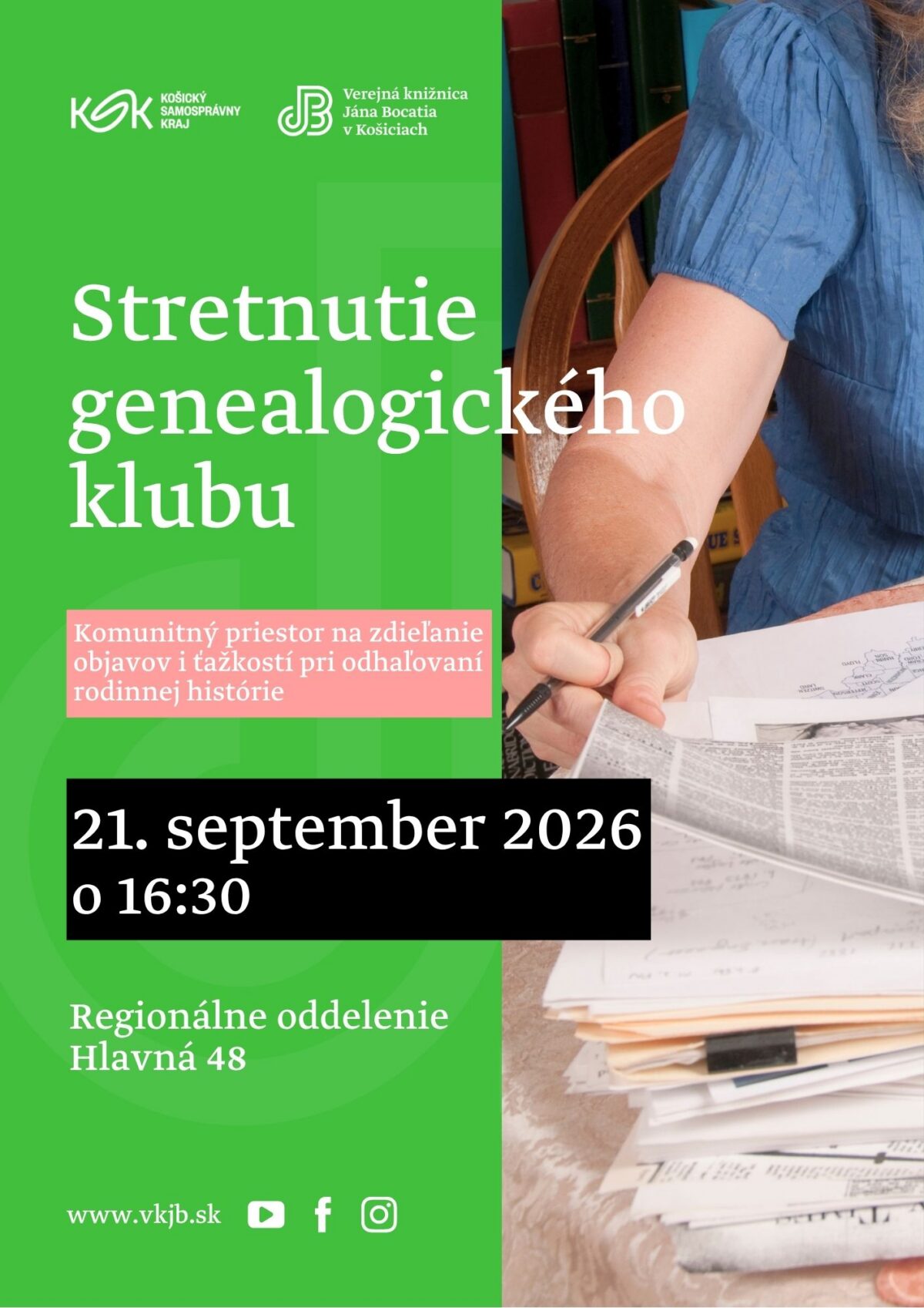 Foto: Stretnutie genealogického klubu