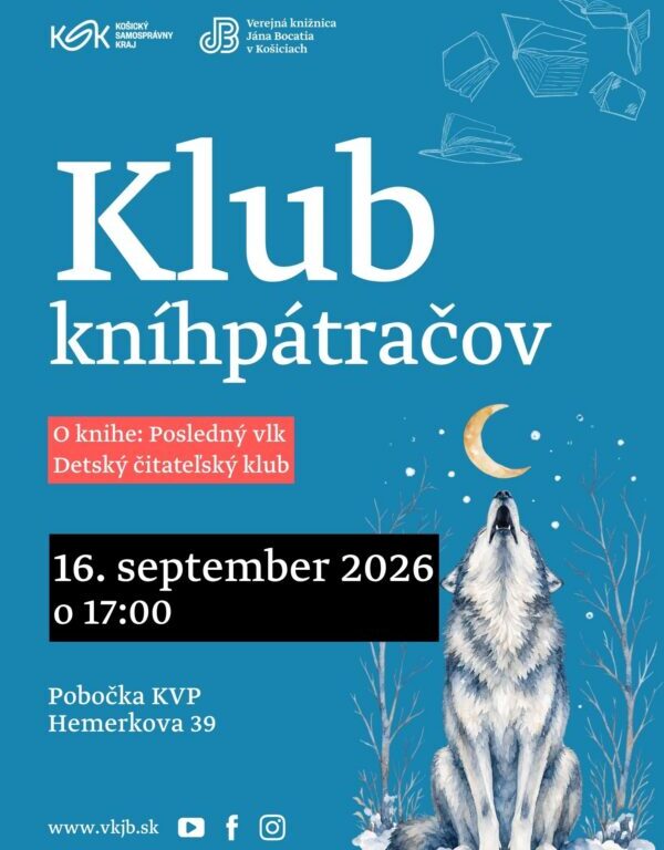 Klub kníhpátračov – september