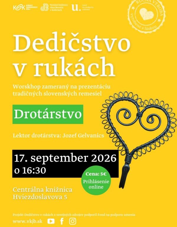 Dedičstvo v rukách: Objavte čaro drotárstva
