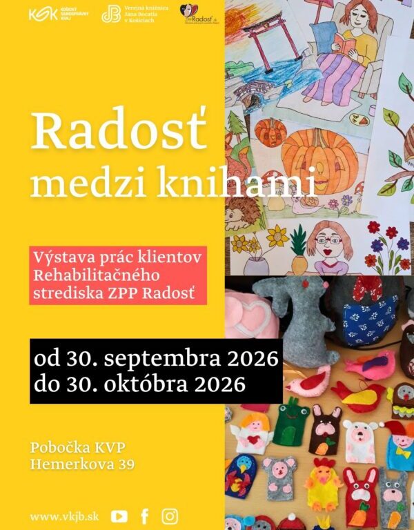 Radosť medzi knihami – výstava