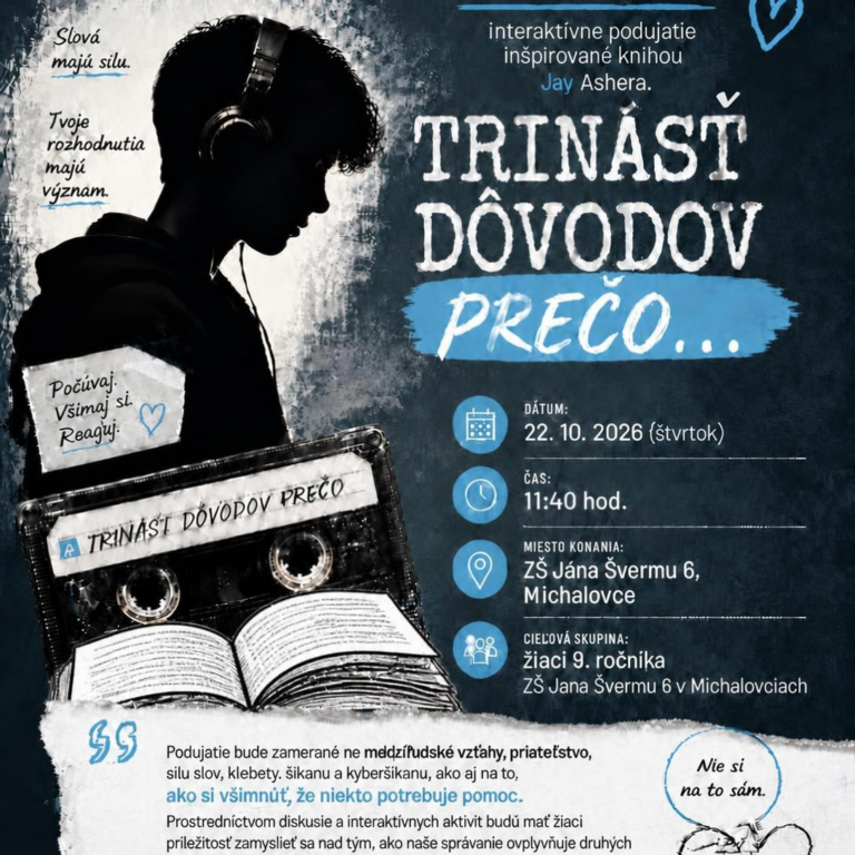 Trinásť dôvodov prečo…