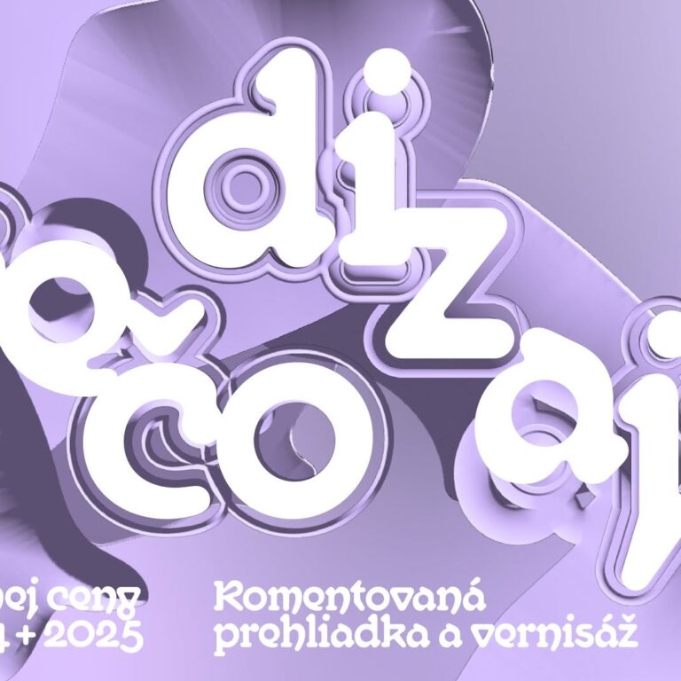 Vernisáž: PREČO DIZAJN? Výber Národnej ceny za dizajn 2024 + 2025