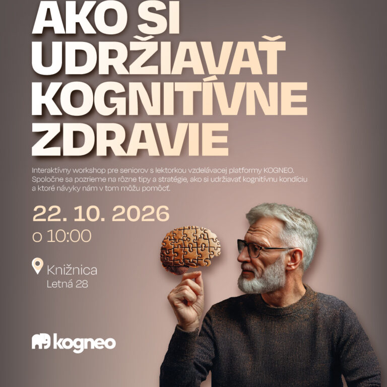 Ako si udržiavať kognitívne zdravie