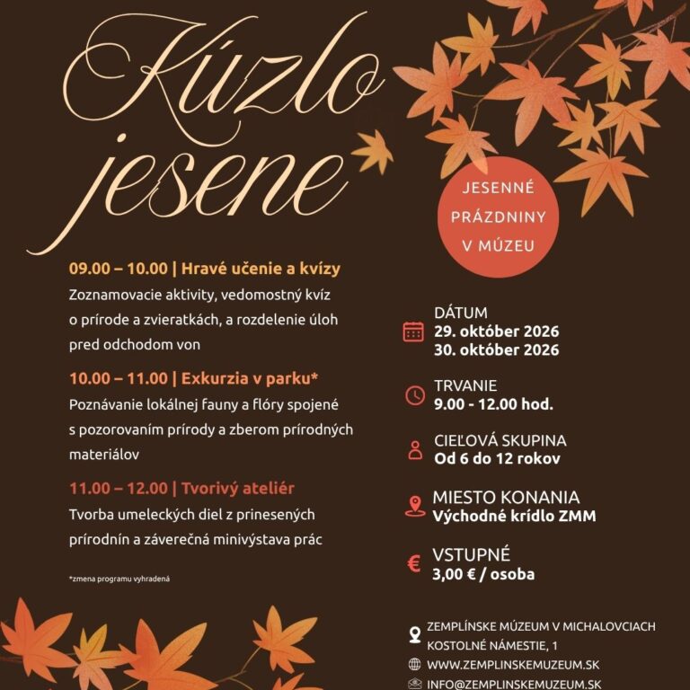 Jesenné prázdniny