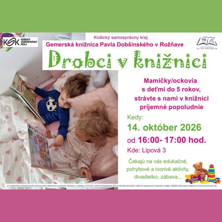 Drobci v knižnici