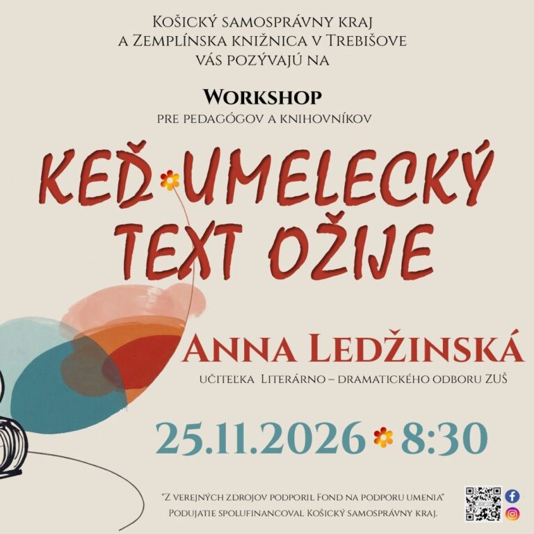 Keď umelecký text ožije
