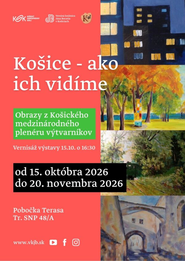 Plagát: Košice – ako ich vidíme – výstava