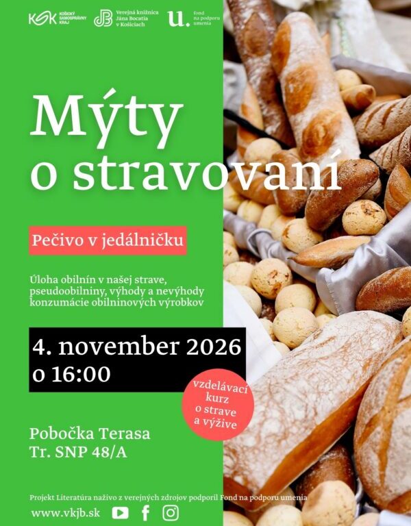 Mýty o stravovaní – Pečivo v jedálničku