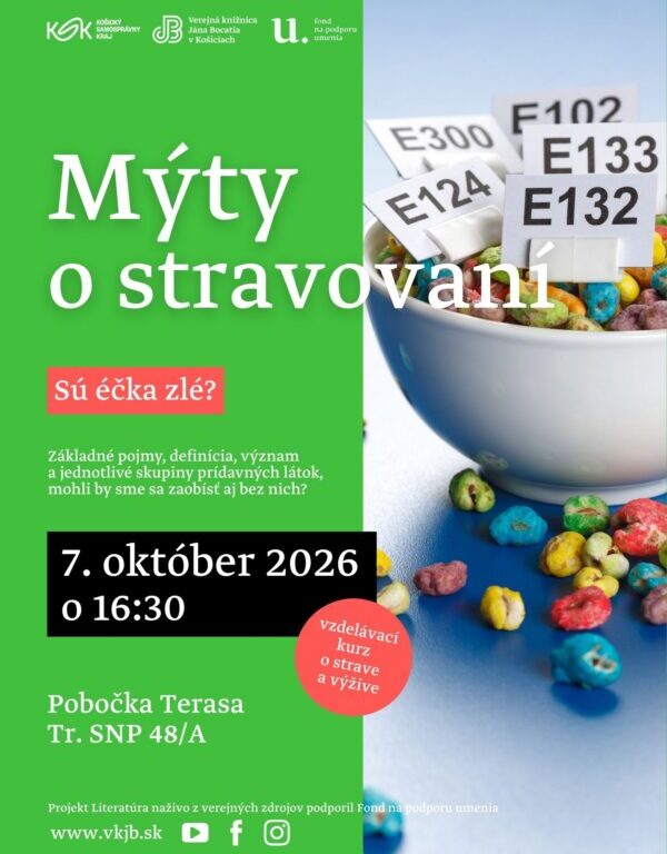 Mýty o stravovaní – sú éčka zlé?