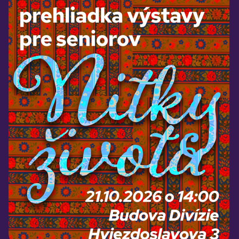 Nitky života – pre seniorov