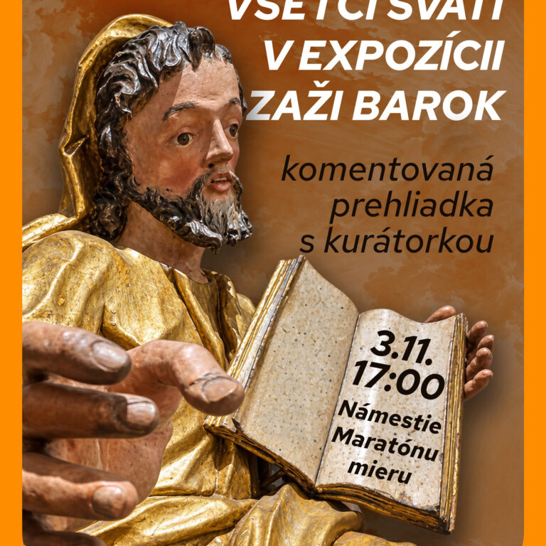 Všetci svätí v expozícii Zaži barok