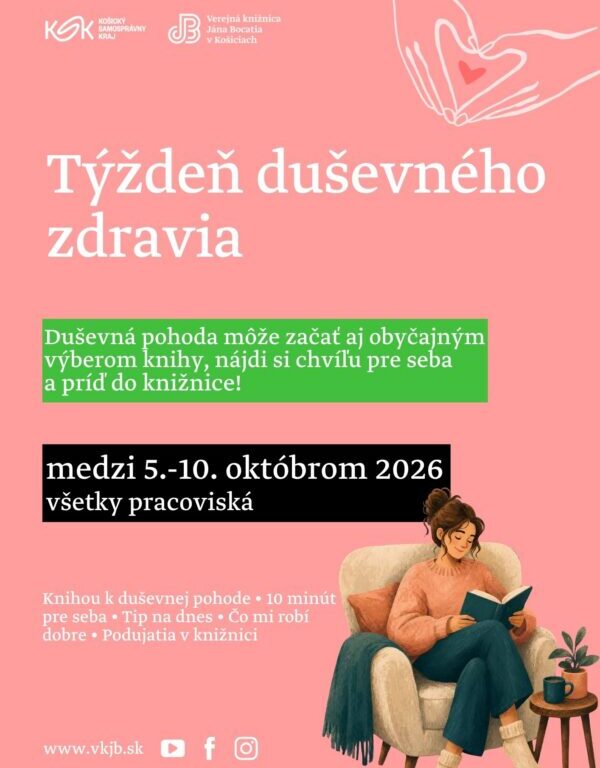 Týždeň duševného zdravia v knižnici